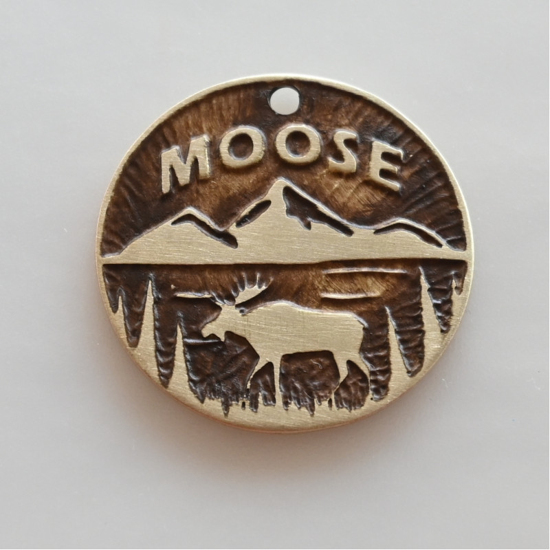 Custom Round Pet Tag