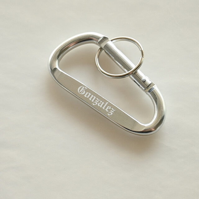 Engraved Carabiner detail 2 thumbnail