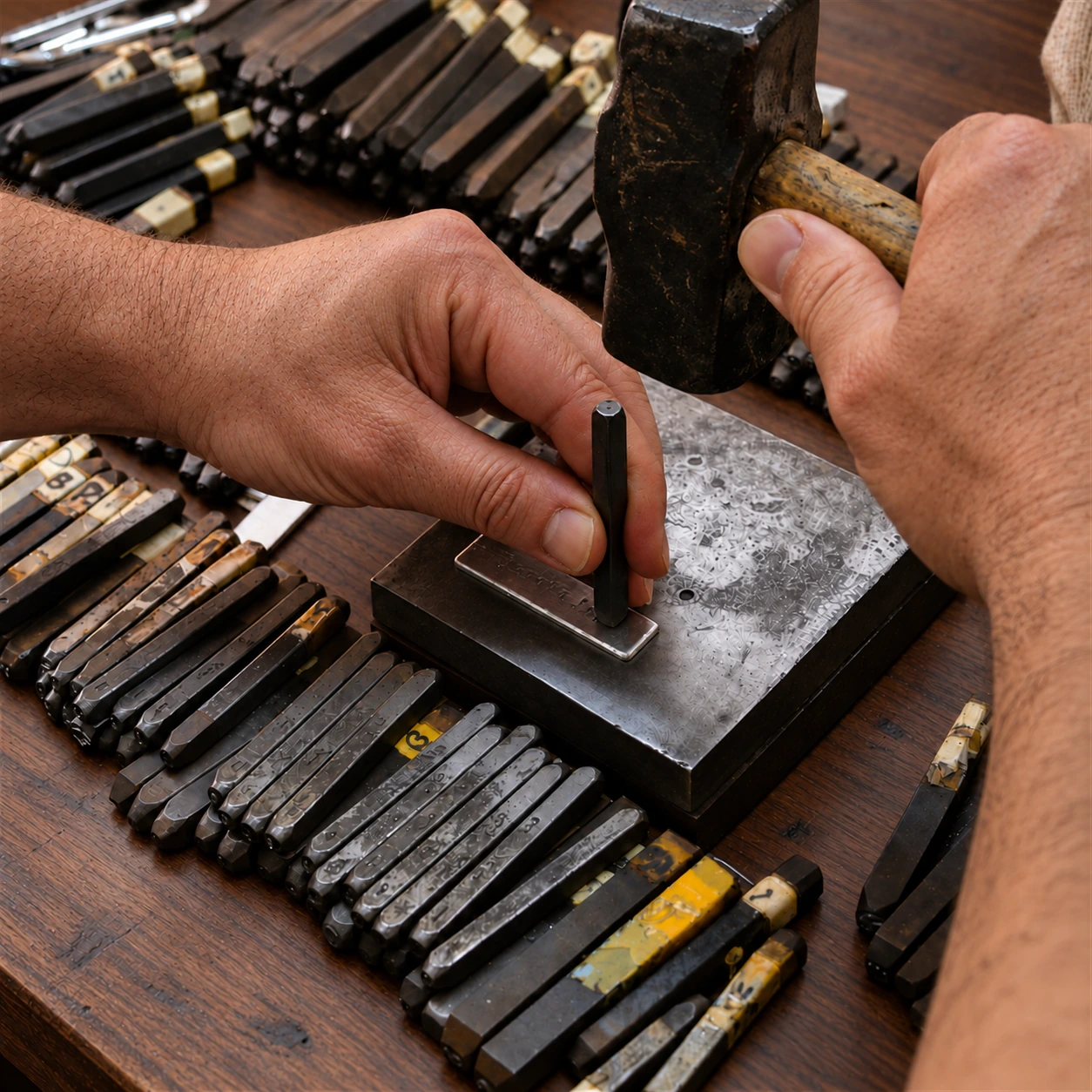 Preparing a personalized keychain order